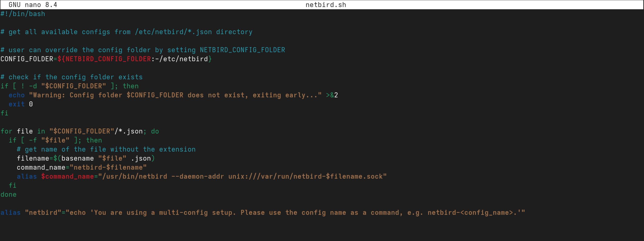 Improving multi-client netbird on Linux